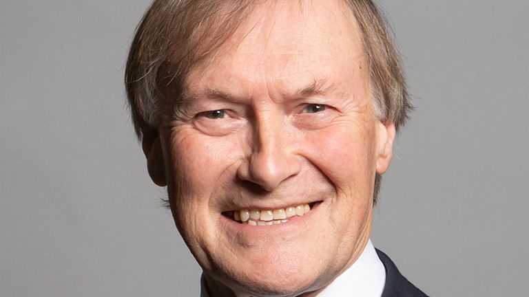 Undated handout photo issued by UK Parliament of Conservative MP Sir David Amess who has been stabbed several times at a surgery in his Southend West constituency, according to reports. Issue date: Friday October 15, 2021.