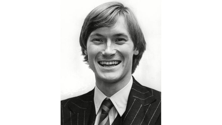 David Amess in 1976. Pic: Neville Marriner/ANL/Shutterstock 