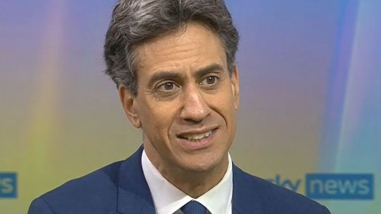 Ed Miliband dit que le gouvernement ne prend pas assez au sérieux la COP26