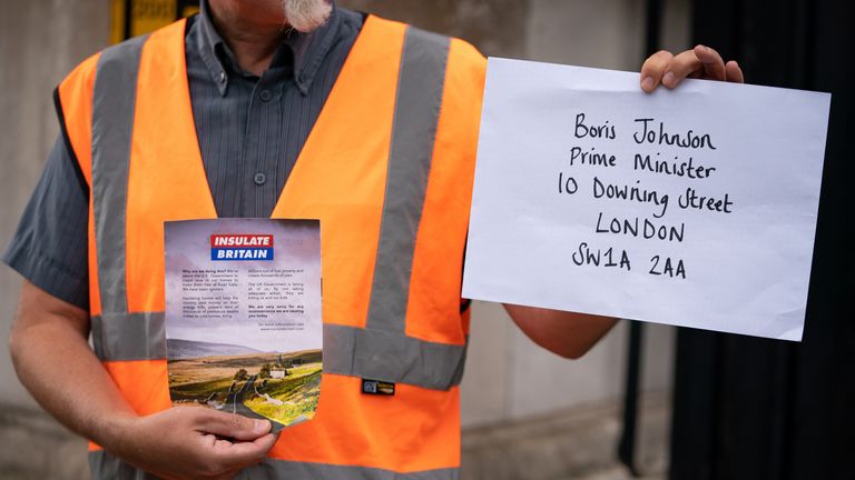 The group wrote a letter to Boris Johnson