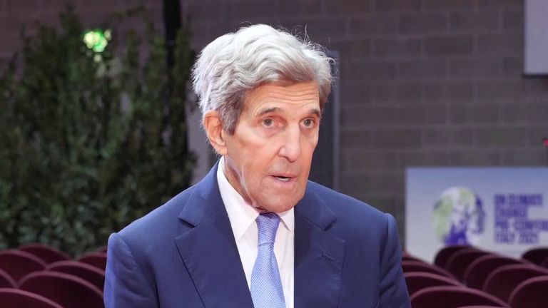 The interview in Milan given by the Special Envoy John Kerry was to show urgency with 30 days to go before the summit in Glasgow