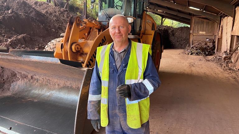 Andy Potter, 57, has worked at the plant for a quarter of a century