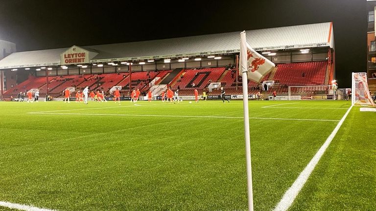 Le terrain d'origine de Leyton Orient dans l'est de Londres