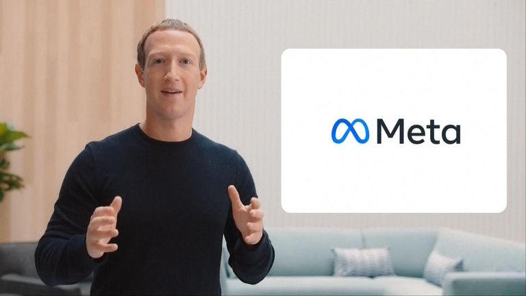페이스북, 메타로 이름 변경