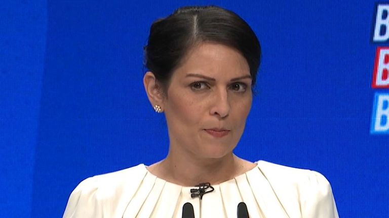 Priti Patel says there is no reason why anyone should seek asylum in the UK if they are in France