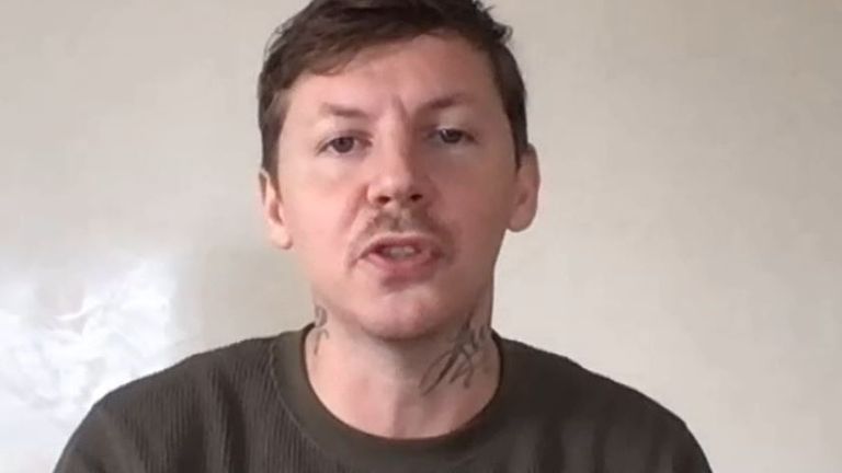 Professor Green wants to raise awareness of poverty and children going to school hungry