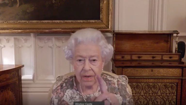 The Queen holds a virtual audience with the new governor-general of New Zealand 

