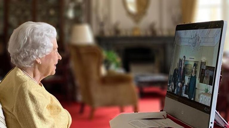 Instagram Picture from theroyalfamily Instagram
@theroyalfamily
Today The Queen received two Ambassadors in audience via video link from Windsor Castle.
