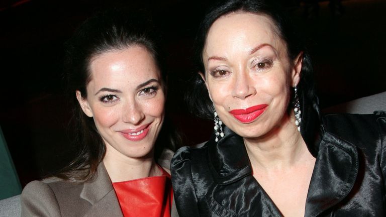 Rebecca Hall and her mother Maria Ewing pictured in 2010. Pic: Alex Berliner/BEI/Shutterstock