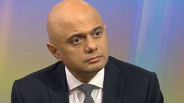 Sajid Javid is considering compulsory COVID jabs for NHS staff