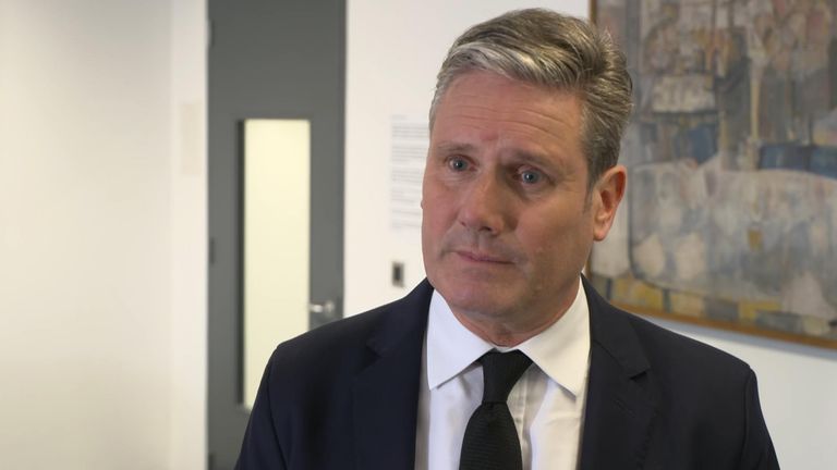 Labour leader Sir Keir Starmer said it was a &#39;dark and shocking day&#39; after MP Sir David Amess was stabbed at a constituency meeting.