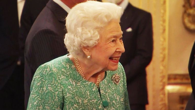 The Queen in good health at Windsor Castle