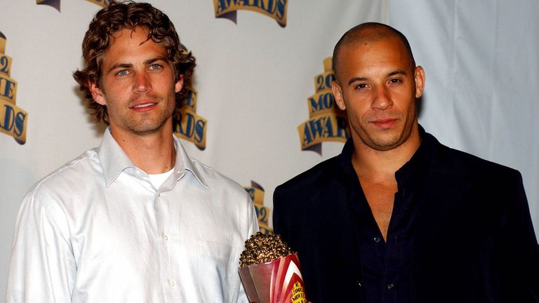 A amizade de Vin Diesel com Paul Walker durou mais de 20 anos