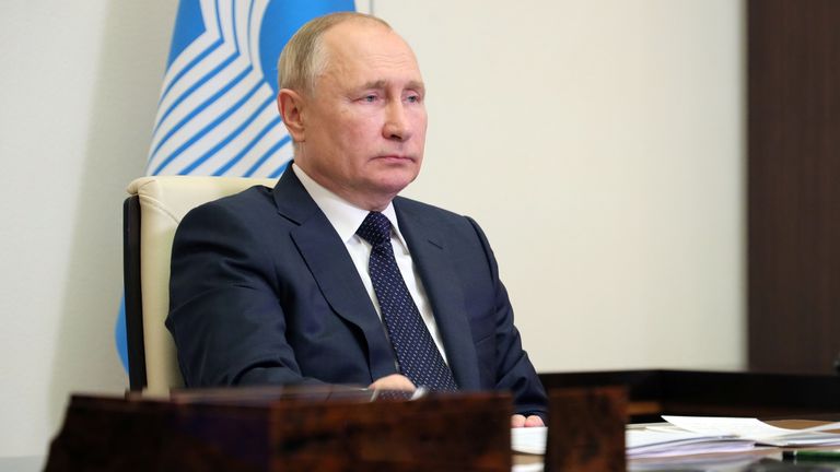 Vladimir Putin will send representatives for Russia in his place at COP26, the Kremlin has said