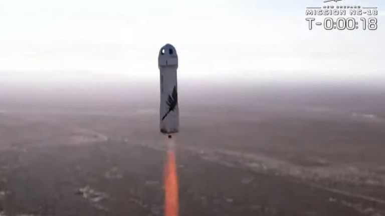 Blue Origin rocket