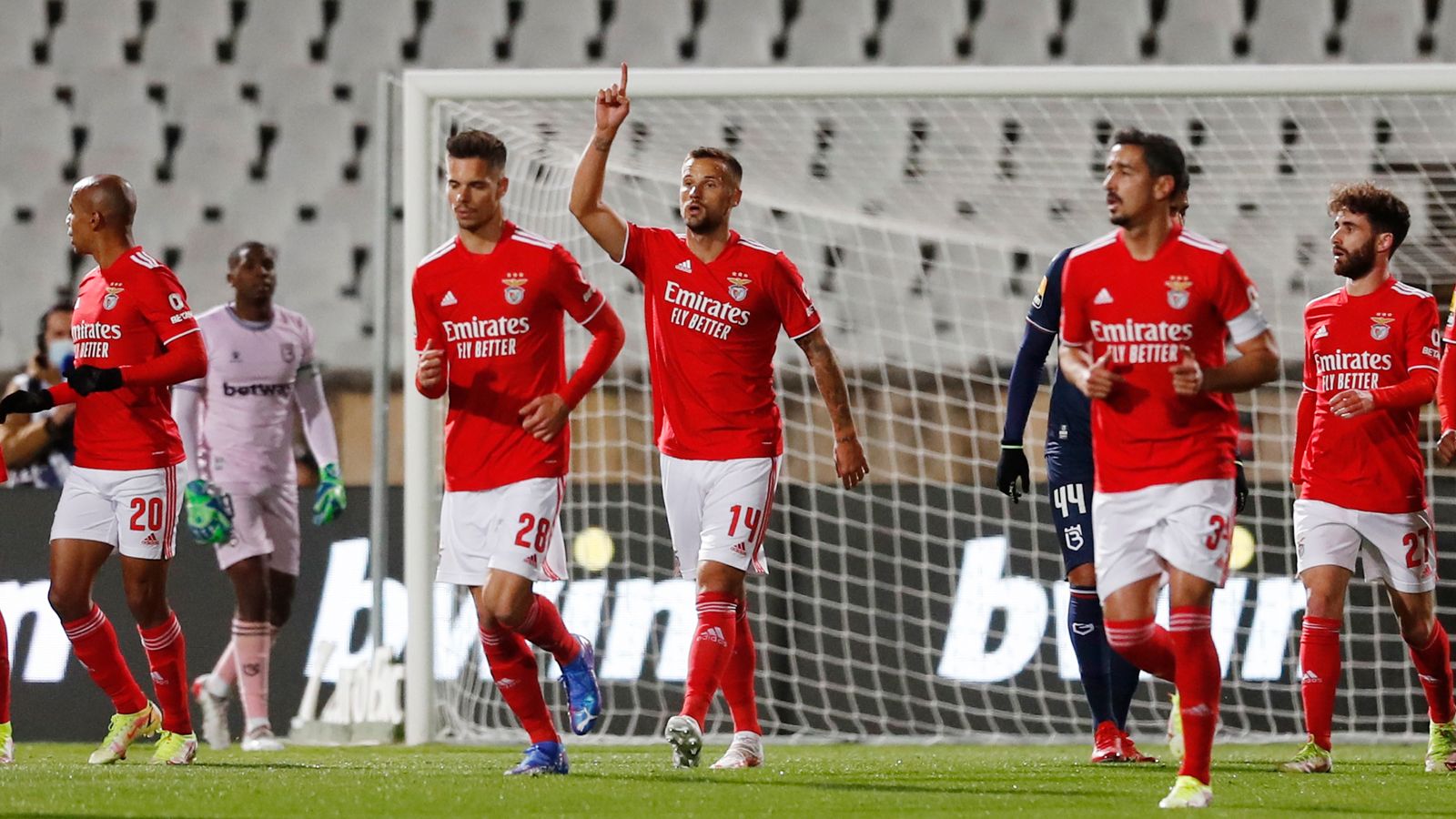 COVID-19: Benfica vs Belenenses abandoned after coronavirus outbreak ...