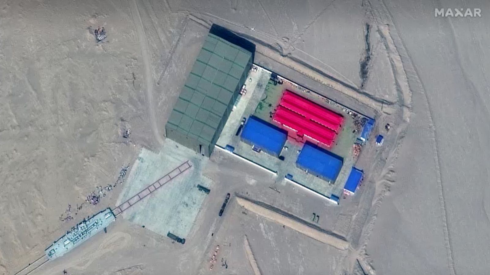 Satellite Images Reveal China Has Built Mock-up US Navy Warships In ...