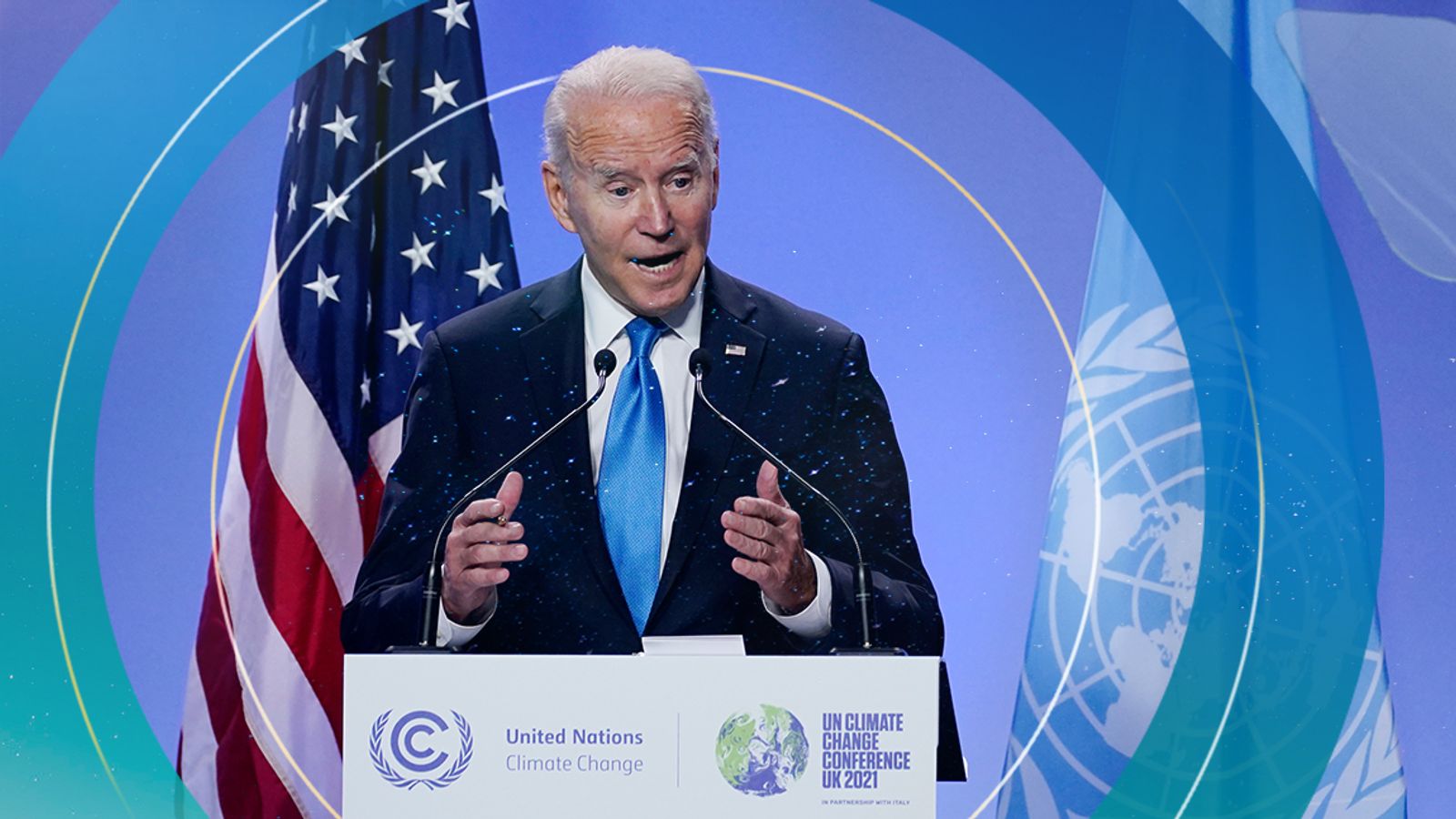 Biden plays up positives but frustrations apparent after Cop26 talks, Cop26