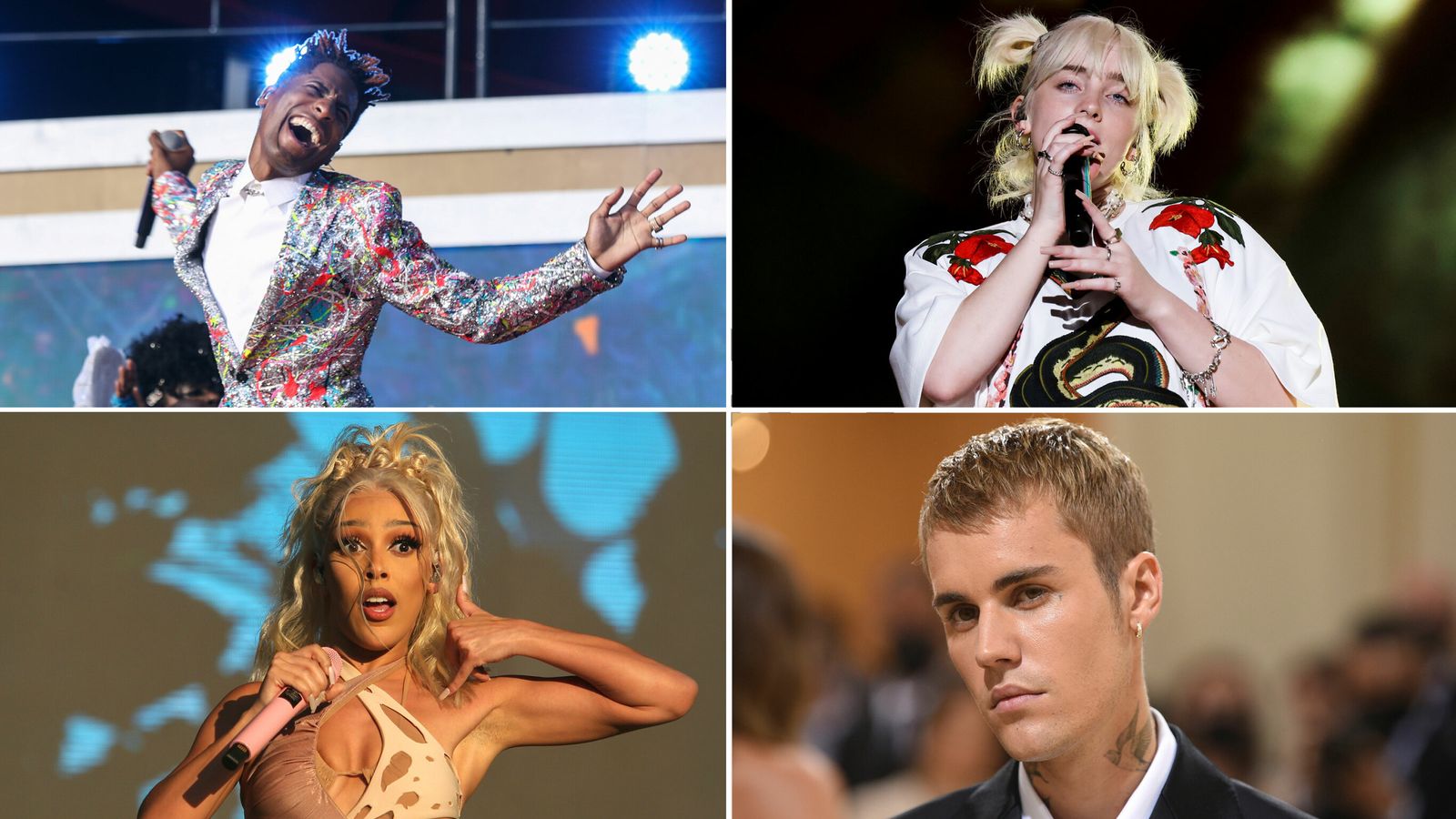 Nominasi Grammy: Jon Batiste memimpin artis termasuk Justin Bieber dan Billie Eilish untuk penghargaan 2022 |  Berita Ent & Seni