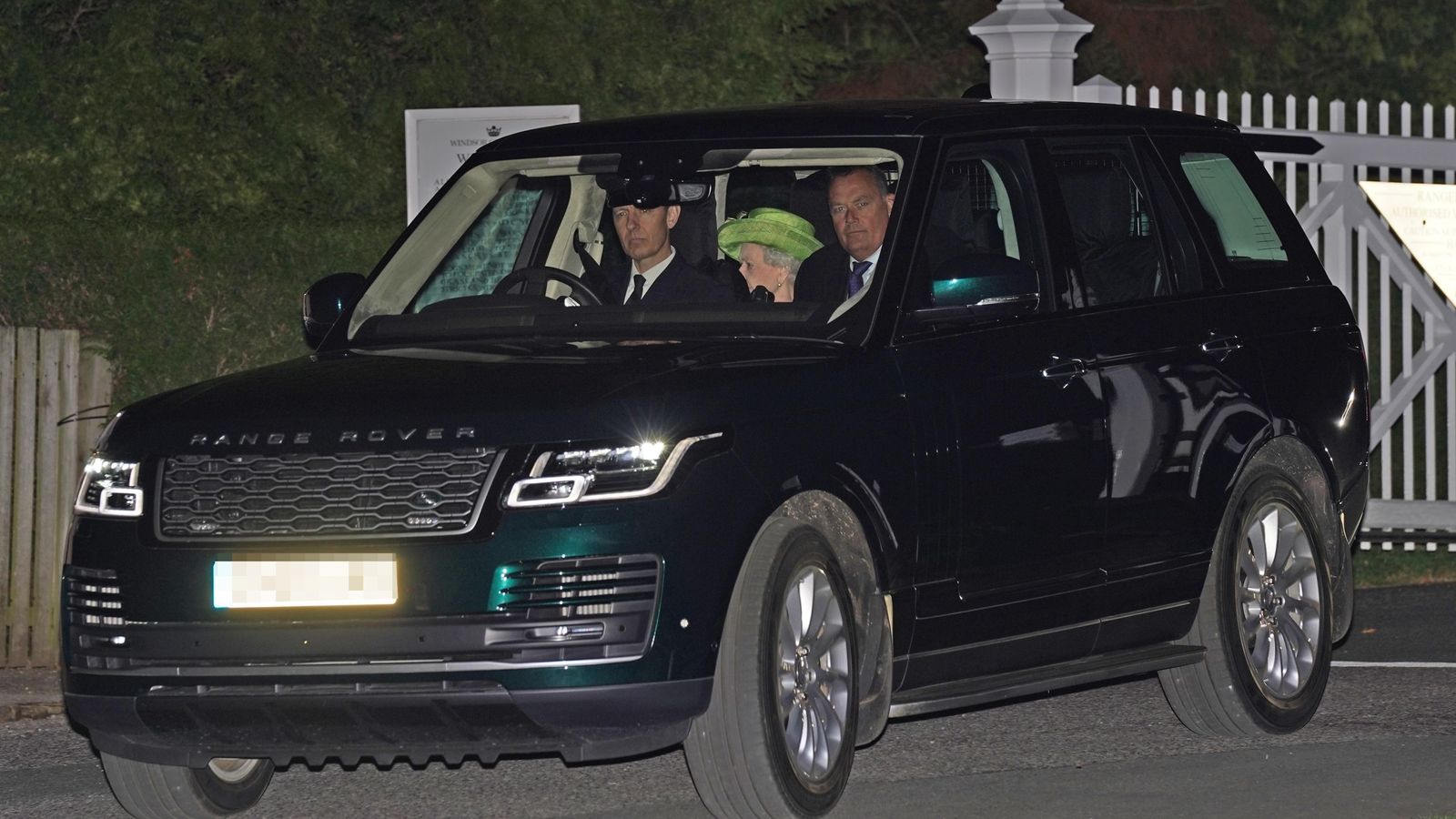 Queen attends rare royal double christening at Windsor UK News Sky News