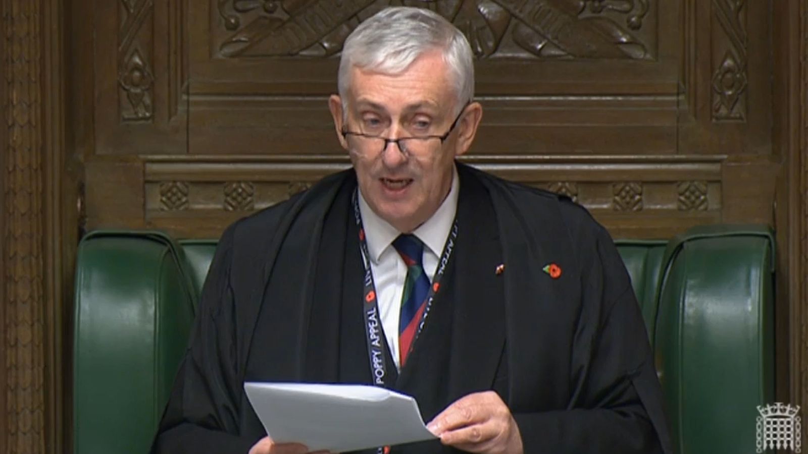 Commons Speaker Sir Lindsay Hoyle seeks parliament access ban for ex ...