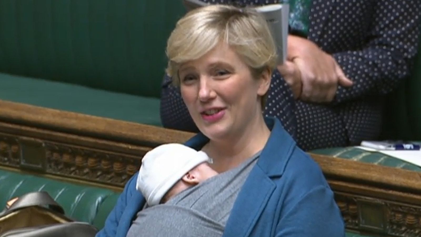 Labour MP Stella Creasy criticises parliamentary rules after reminder over taking baby to debate