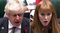 Boris Johnson and Angela Rayner