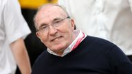Sir Frank Williams during a preview day for the British Grand Prix at  Silverstone, Towcester. PRESS ASSOCIATION Photo. Picture date: Thursday July 11, 2019. See PA story AUTO British. Photo credit should read: David Davies/PA Wire. RESTRICTIONS: Editorial use only. Commercial use with prior consent from teams.