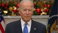Joe Biden's statement on the new 'variant of concern'