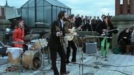 Ringo Starr, Paul McCartney, John Lennon, and George Harrison in Peter Jackson&#39;s The Beatles: Get Back documentary. Pic: Apple Corps Ltd