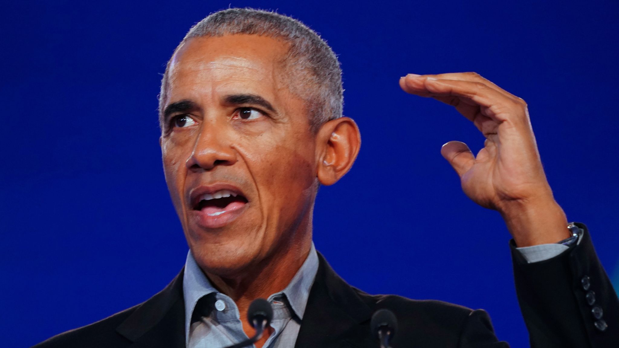 COP26 Barack Obama says world 'still falling short' on fighting