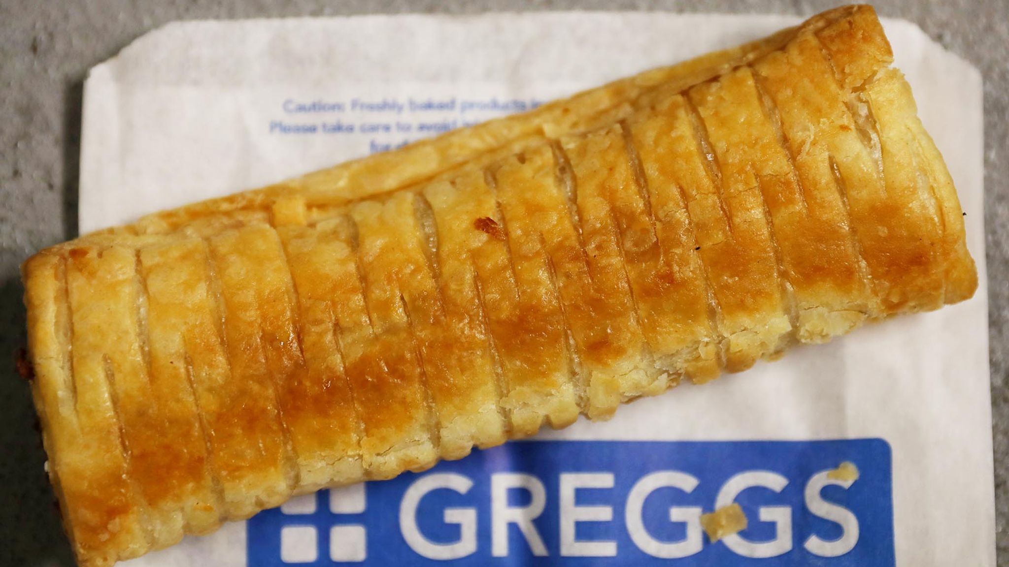 Greggs vegan sausage roll hit by supply chain disruption