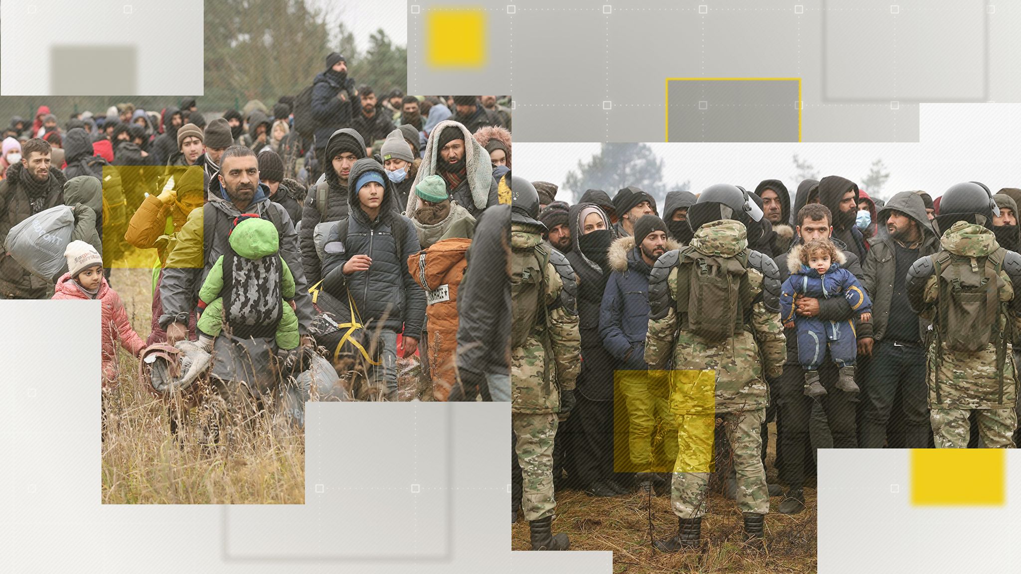 I Am Scared Messages Of Regret And Warnings From Migrants On The Belarus Poland Border World News Sky News