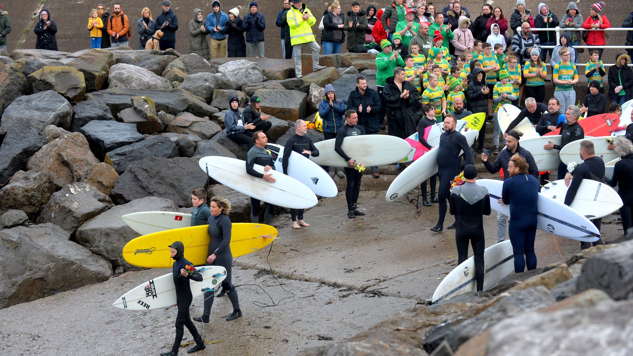 Woman arrested over paddleboarder deaths on Welsh river as fourth