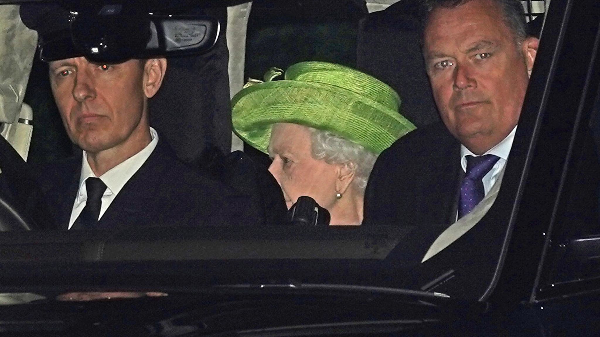 Queen attends rare royal double christening at Windsor UK News Sky News