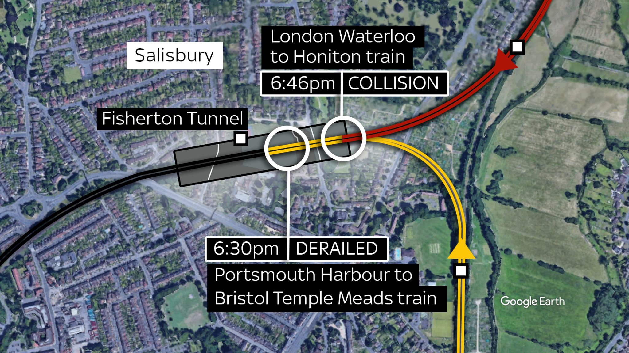 Salisbury train crash What do we know so far and how can rail accidents happen? UK News Sky