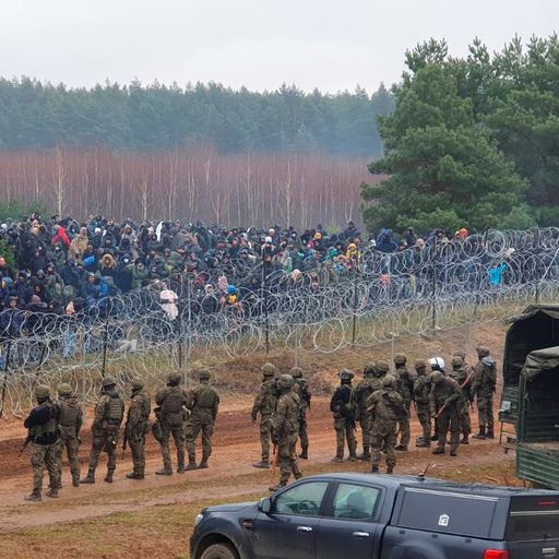 EU's threats and abuse show the border crisis in Putin-backed Belarus is getting serious