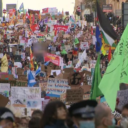 Protests bring climate crisis frontline to Glasgow