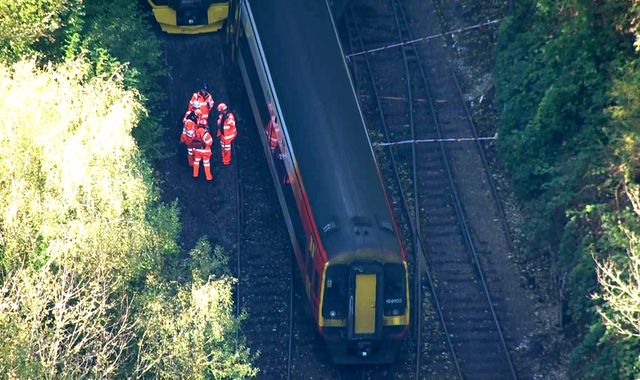 Salisbury Train Crash: Driver In Hospital With 'life-changing Injuries ...