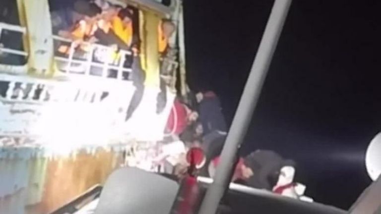 Migrant rescue off Sicilian coast