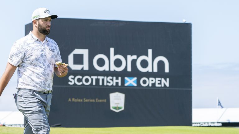 Abrdn sponsored the Scottish Open