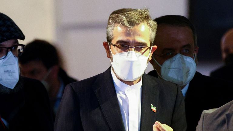 Iran&#39;s chief nuclear negotiator Ali Bagheri Kani