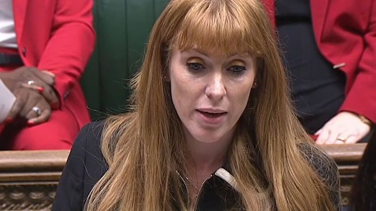 Angela Rayner says Donald Trump is the prime minister&#39;s hero