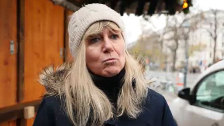 Maria Fridrichovsky usually sells chestnuts in one of Vienna&#39;s Christmas markets