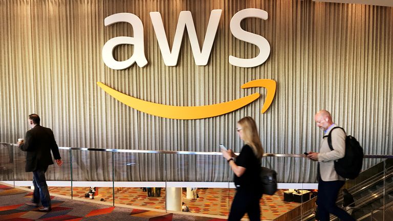 Amazon Web Services. File pic: Reuters