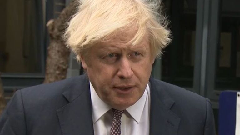 Boris Johnson urges everyone to get a booster jab