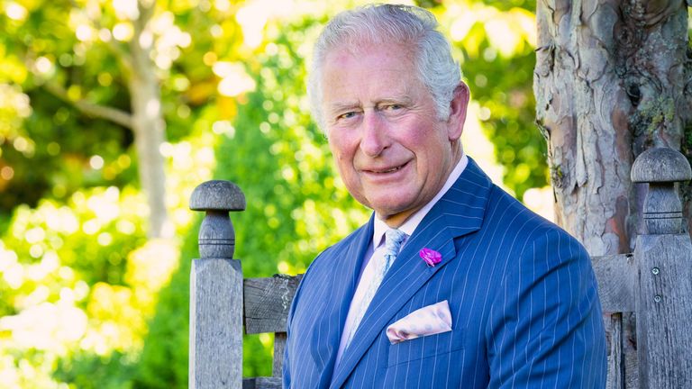 The Prince of Wales at Highgrove during the summer. Pic: Hugo Burnand 