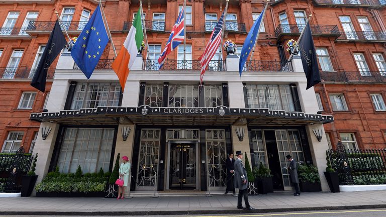 Claridge&#39;s Hotel in London