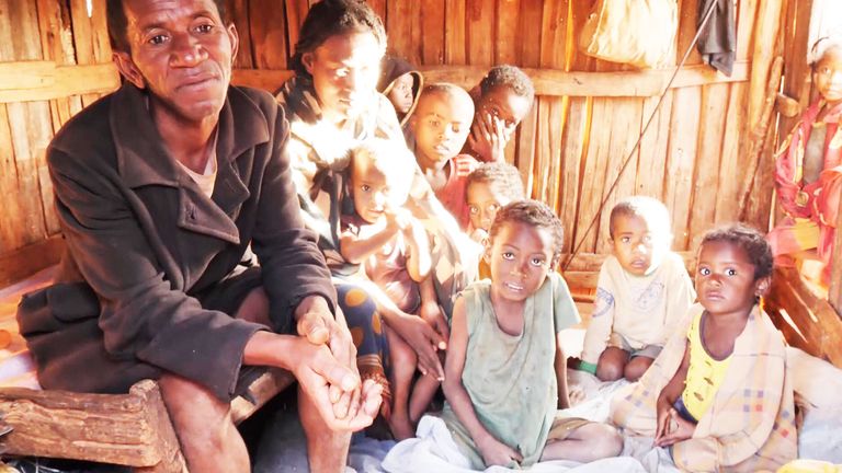 Climate induced famine on the brink in Madagascar