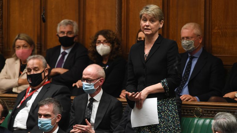 Yvette Cooper has been elevated to shadow home secretary